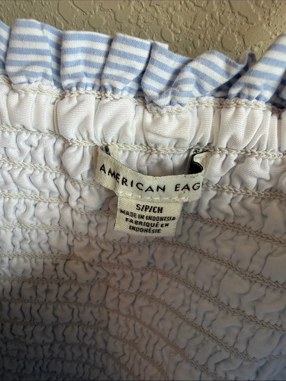 American Eagle Outfitters blue striped